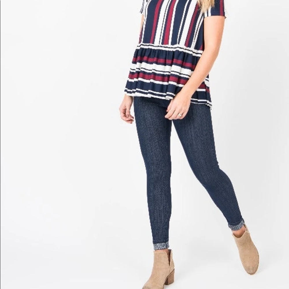 COPY - Agnes & Dora knit jeggings six XL